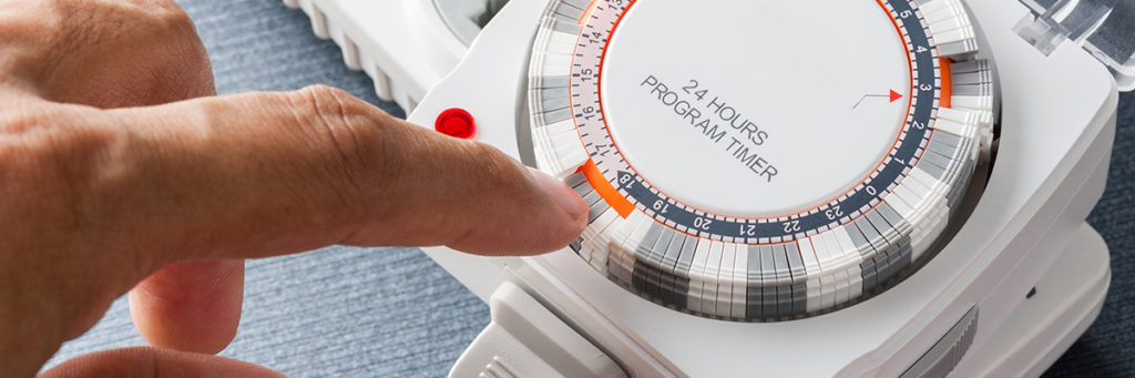 programming timer for christmas lights in gcd townhome